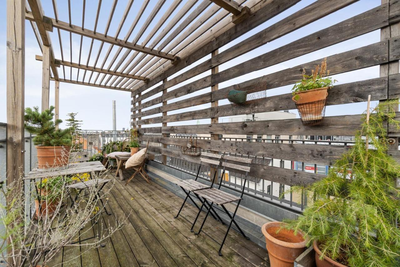 Central Penthouse Apartment With Rooftop Terrace コペンハーゲン エクステリア 写真